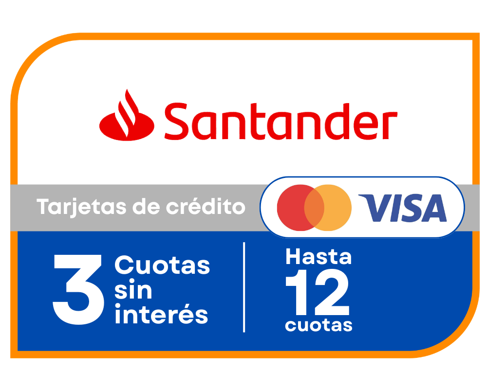  3 cuotas sin interés